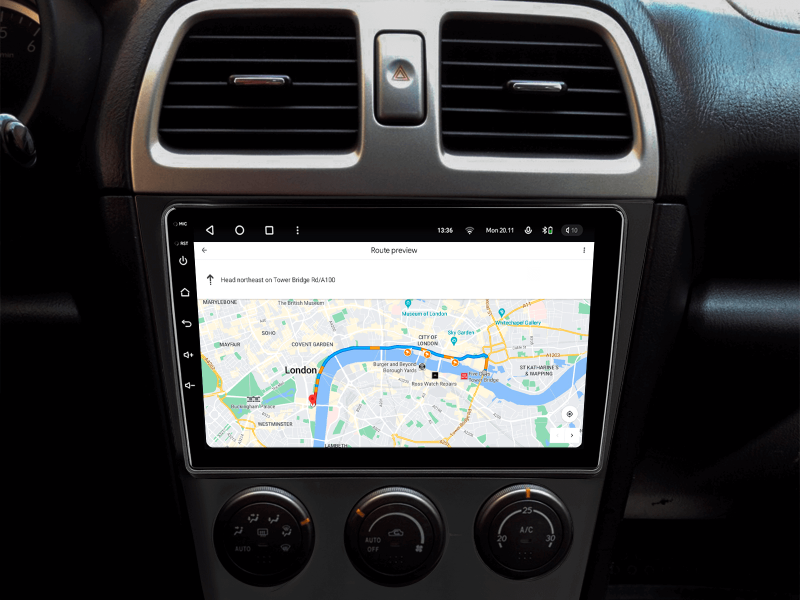 Buy Gazer T6009-SGD PRO MAX Multimedia System to Subaru Impreza (GD, GG) 2002-2007