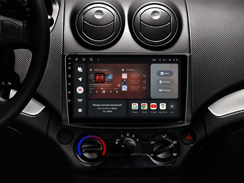 Купить Мультимедійна система Gazer T6009-T250 PRO MAX до Chevrolet Aveo (T250) 2006-2012, Nexia 1 2020-2022