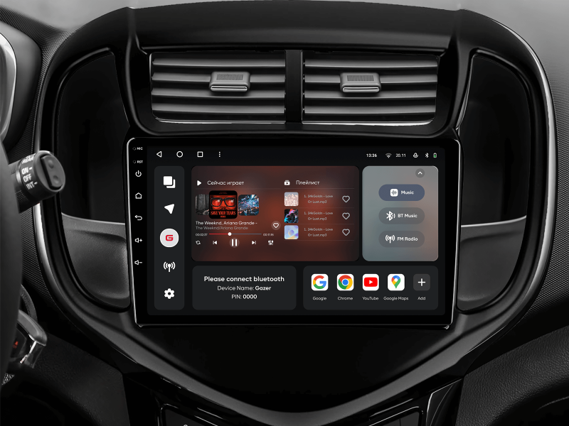 Buy Gazer T6009-T350 PRO MAX Multimedia System to Chevrolet Aveo 3 2016-2021