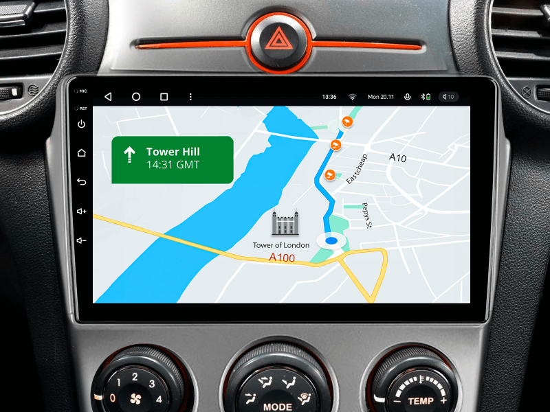 Buy Gazer T6009 -un Pro Max Multimedia System to Kia Carens 2 (Un) 2006-2012