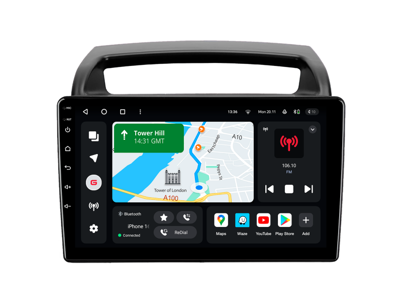 Buy Gazer T6009-VQ Pro Max Multimedia System to Kia Carnival 2 (VQ) 2006-2014