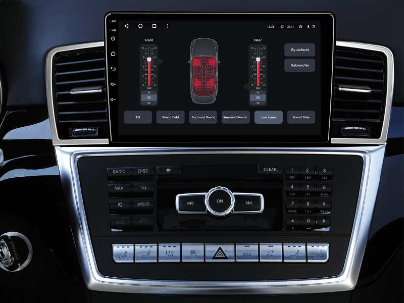 Buy Gazer T6009-W166 Pro Max Multimedia System to Mercedes-Benz ML, (W166) 2011-2015