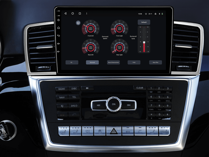 Buy Gazer T6009-W166 Pro Max Multimedia System to Mercedes-Benz ML, (W166) 2011-2015