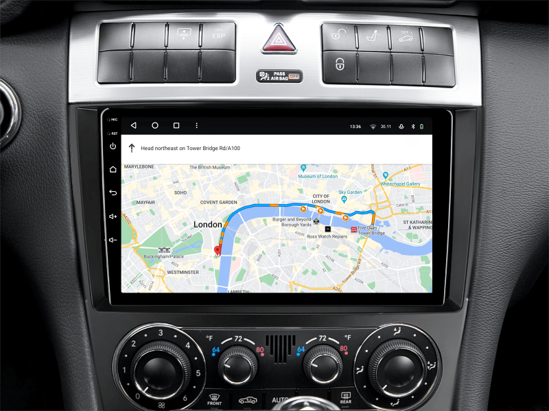 Купить Мультимедійна система Gazer T6009-W203F PRO MAX до Mercedes-Benz C-Class (W203, CL203, A209, C209) 2004-2011