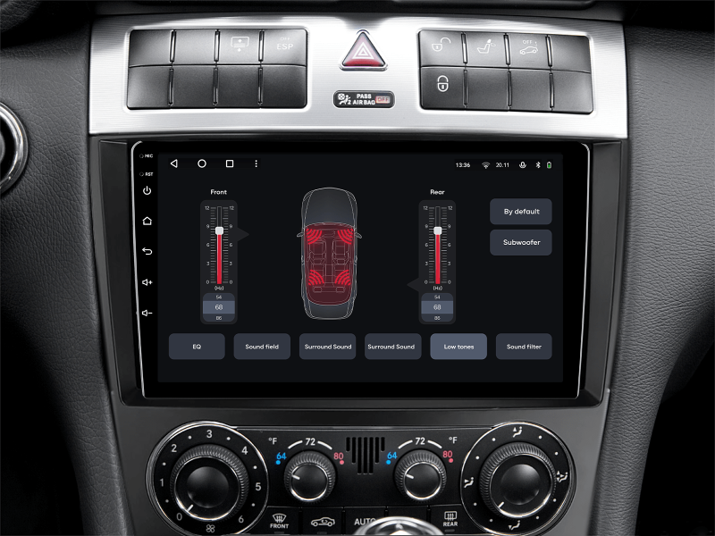 Купить Мультимедійна система Gazer T6009-W203F PRO MAX до Mercedes-Benz C-Class (W203, CL203, A209, C209) 2004-2011