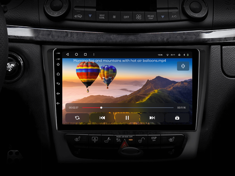 Buy Gazer T6009-W211 Pro Max Multimedia System to Mercedes-Benz E-Class (S211, W211) 2002-2009, CLS Class (C219) 2004-2010