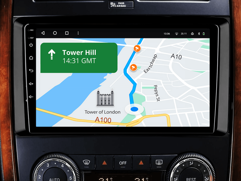 Buy Gazer T6009-W245 Pro Max Multimedia System to Mercedes-Benz B-Class (W245) 2005-2011