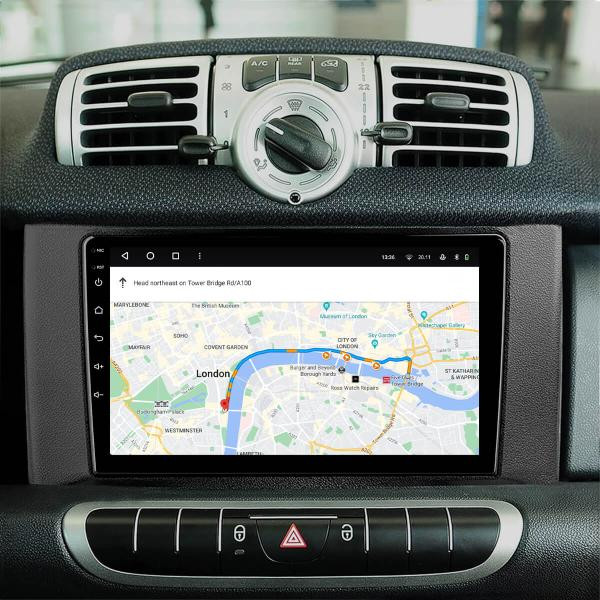 Buy Gazer T6009-W451 Pro Max Multimedia System to Smart Fortwo 2 (W451) 2010-2015