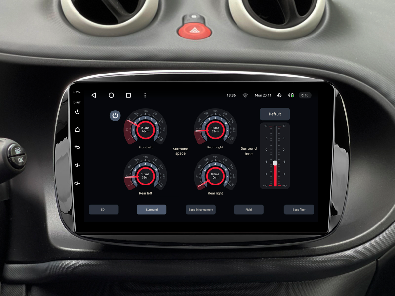 Купить Мультимедійна система Gazer T6009-W453 PRO MAX до Smart Fortwo 3 (C453, A453, W453) 2014-2020