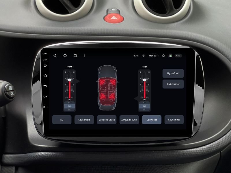 Купить Мультимедійна система Gazer T6009-W453 PRO MAX до Smart Fortwo 3 (C453, A453, W453) 2014-2020