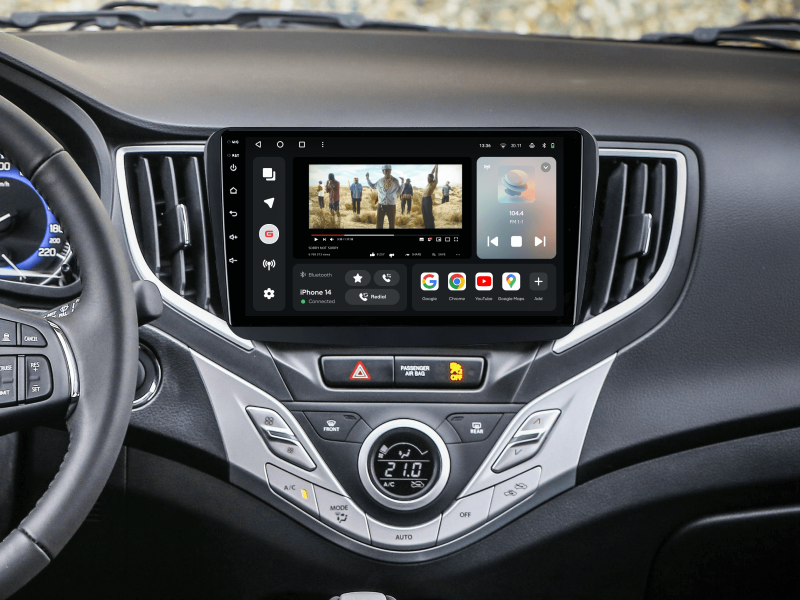 Buy Gazer T6009-WB Pro Max Multimedia System to Suzuki Baleno (WB) 2015-2022