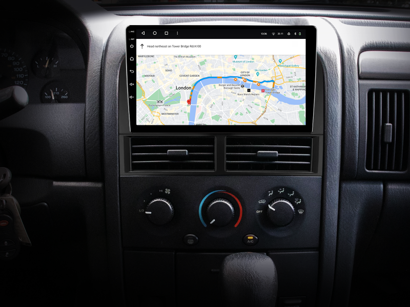 Buy Gazer T6009-Wj Pro Max Multimedia System to Jeep Grand Cherokee 2 (WJ) 1998-2004