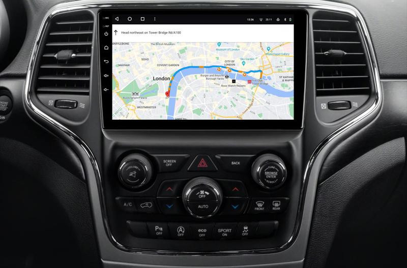 Buy Gazer T6009-Wkf Pro Max Multimedia System to Jeep Grand Cherokee 4 (WK2) 2013-2020