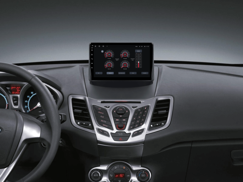 Buy Gazer T6009-Wt/H Pro Max Multimedia System to Ford Fiesta MK6 2009-2018