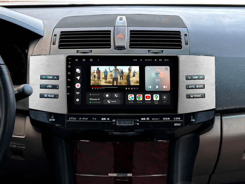 Buy Gazer T6009-X120 Pro Max Multimedia System to Toyota Mark X 1 (X120) 2004-2009