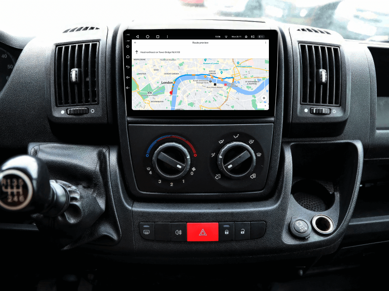 Buy Gazer T6009-X250 Pro Max Multimedia System to Peugeot Boxer 2 2006-2022