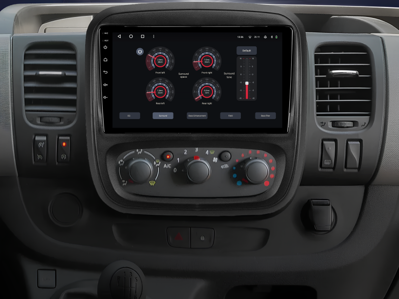 Buy Gazer T6009-X82 Pro Max Multimedia System to Opel Vivaro B 2014-2018