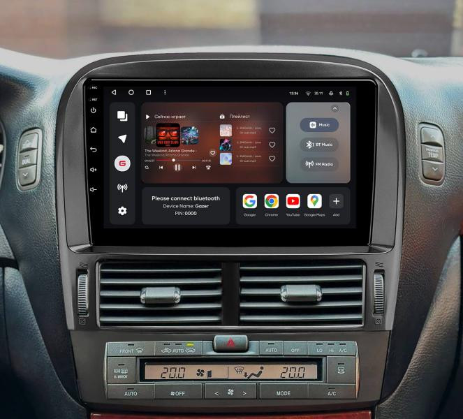 Buy Gazer T6009-XF30 Pro Max Multimedia System to Lexus Ls430 (XF30) 2000-2003