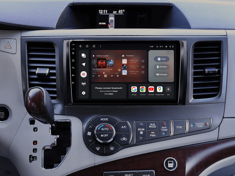 Buy Gazer T6009-XL30/H Pro Max Multimedia System to Toyota Sienna 3 (XL30) 2010-2014