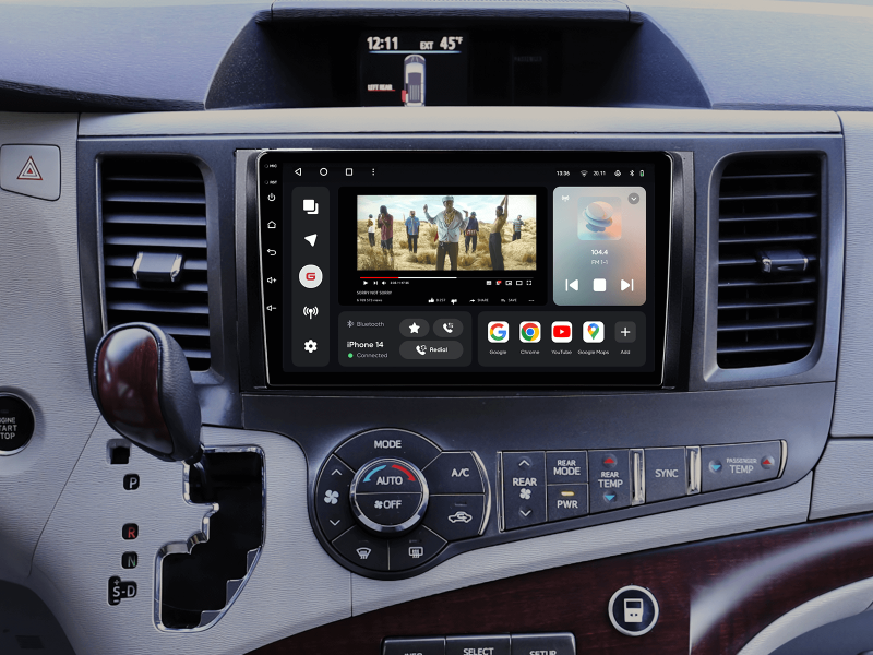 Buy Gazer T6009-XL30/H Pro Max Multimedia System to Toyota Sienna 3 (XL30) 2010-2014