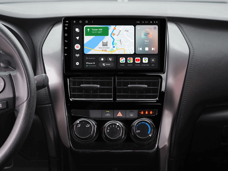 Buy Gazer T6009-XP150 Pro Max Multimedia System to Toyota Yaris (XP150), VIOS 2017-2020