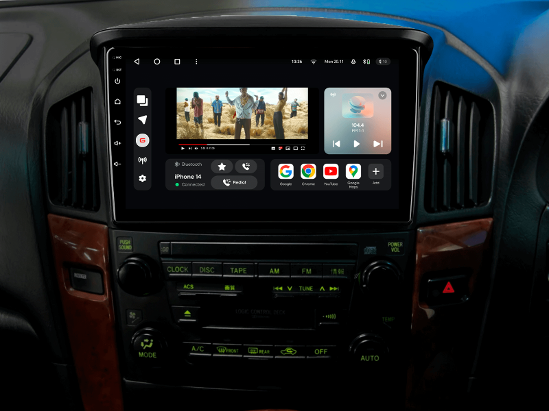 Buy Gazer T6009-XU10 Pro Max Multimedia System to Lexus RX300 (XU10) 1997-2003