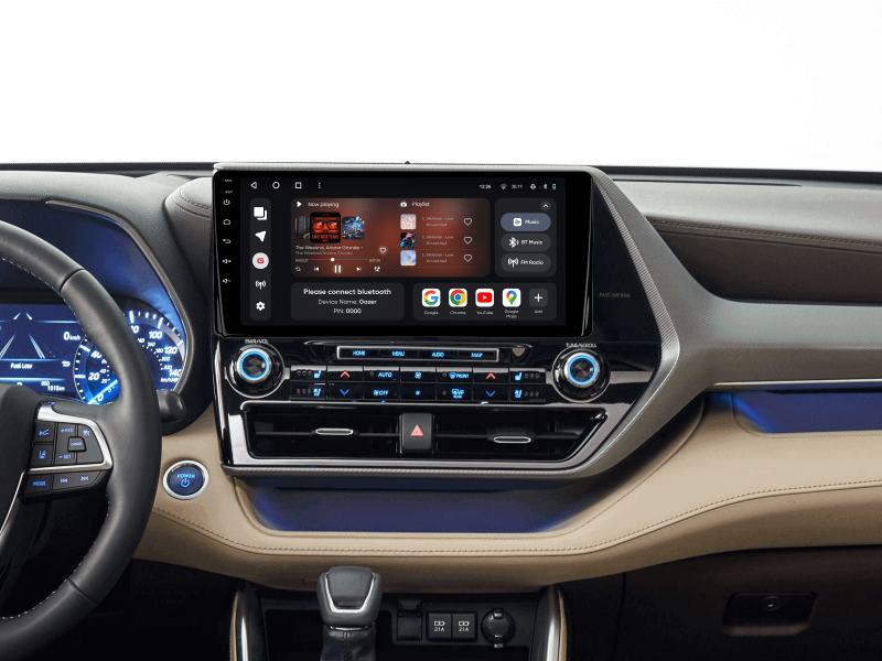 Buy Gazer T6009-XU70 Pro Max Multimedia System to Toyota Highlander 4 (XU70) 2019-2021