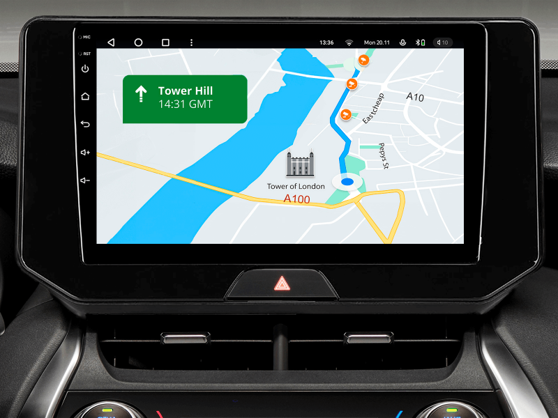 Buy Gazer T6009-XU80 Pro Max Multimedia System to Toyota Harrier 4 (XU80) 2020-2022