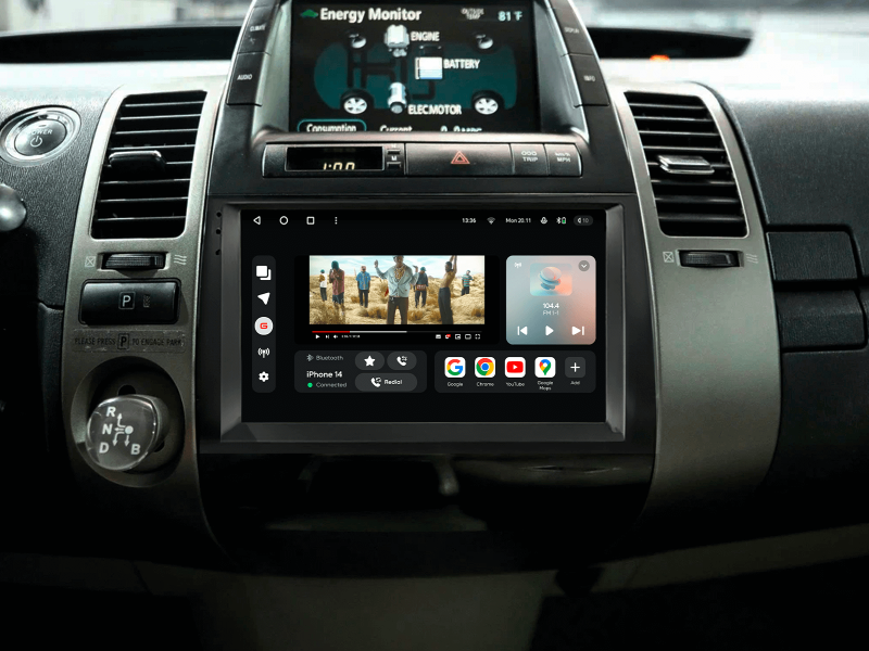 Buy Gazer T6009-XW20 Pro Max Multimedia System to Toyota Prius 2 (XW20) 2003-2011