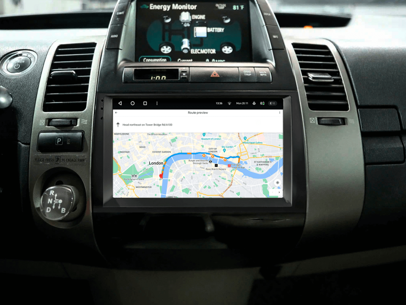 Buy Gazer T6009-XW20 Pro Max Multimedia System to Toyota Prius 2 (XW20) 2003-2011