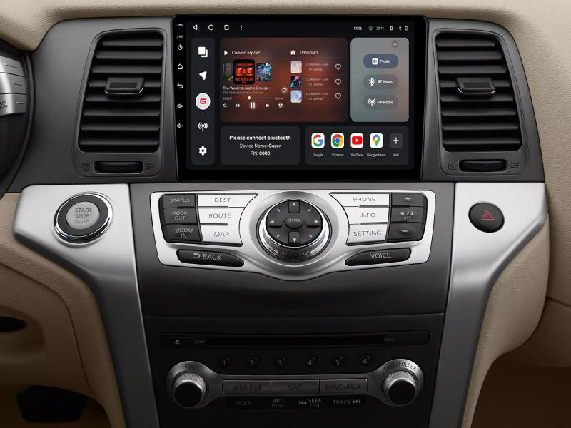 Купити Мультимедійна система Gazer T6009-Z50 PRO MAX до Nissan Murano (Z50) 2002-2015
