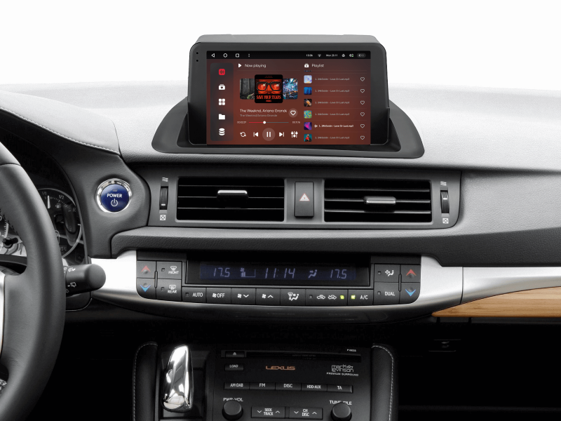 Buy Gazer T6009-Zwa10 Pro Max Multimedia System to Lexus CT, CT200, CT200h 2010-2018