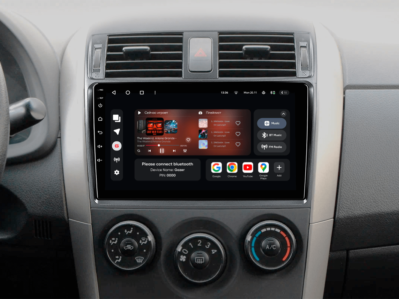 Купити Мультимедійна система Gazer T6509-E140 PRO MAX до Toyota Corolla 10 (E140, E150) 2006-2013