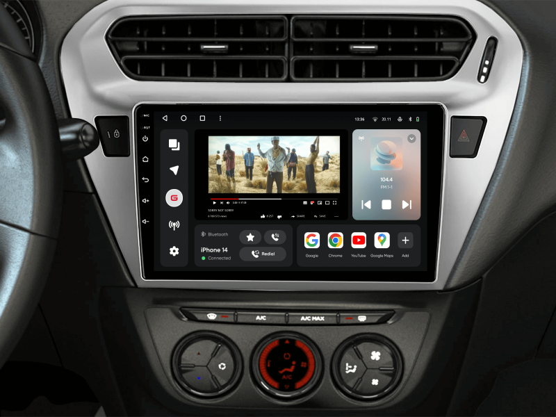 Buy Gazer T6509-Els Pro Max Multimedia System to Peugeot 301 2012-2016