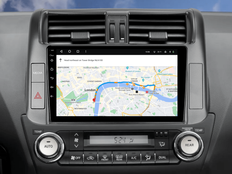 Buy Gazer T6509-J150 PRO MAX Multimedia System to Toyota Land Cruiser Prado 4 (J150) 2009-2013