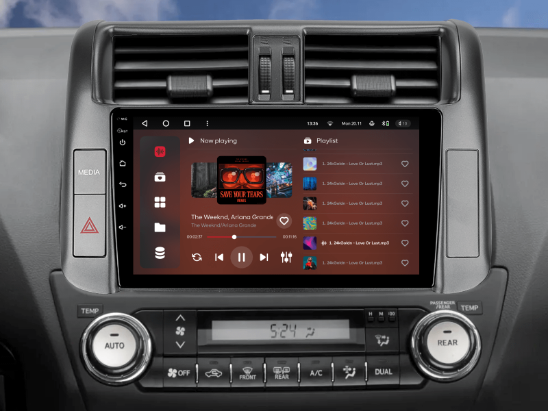 Buy Gazer T6509-J150 PRO MAX Multimedia System to Toyota Land Cruiser Prado 4 (J150) 2009-2013