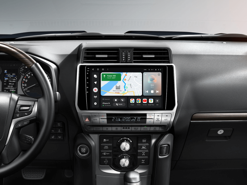 Buy Gazer T6509-J150F2 PRO MAX Multimedia System to Toyota Land Cruiser Prado 150 2017-2018