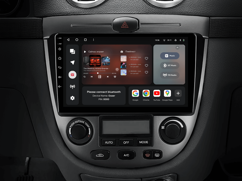 Buy Gazer T6509-J200 Pro Max Multimedia System to Chevrolet Lacetti J200 2004-2013