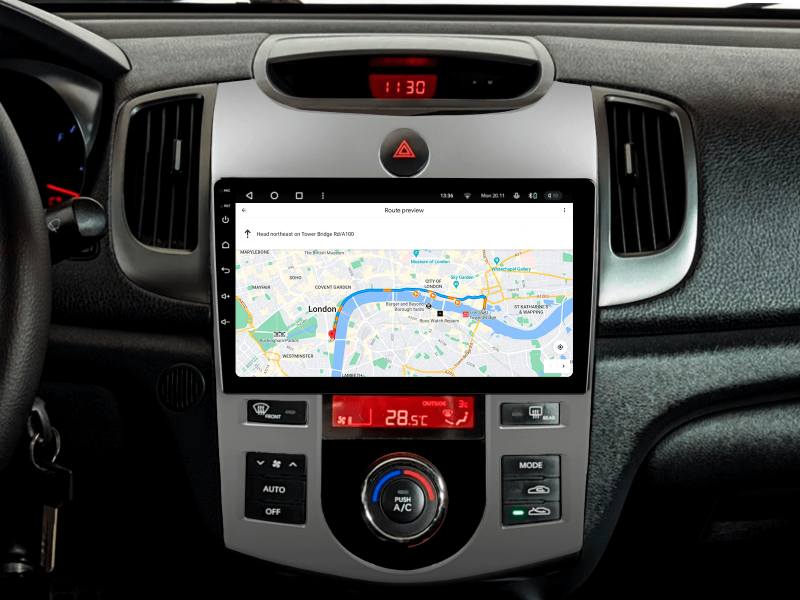 Buy Gazer T6509-Td Pro Max Multimedia System to Kia Cerato 2 (TD) 2008-2013