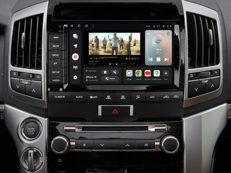 Buy Gazer T6509-TJ200/E Pro Max Multimedia System to Toyota Land Cruiser 200 (J200) 2007-2015