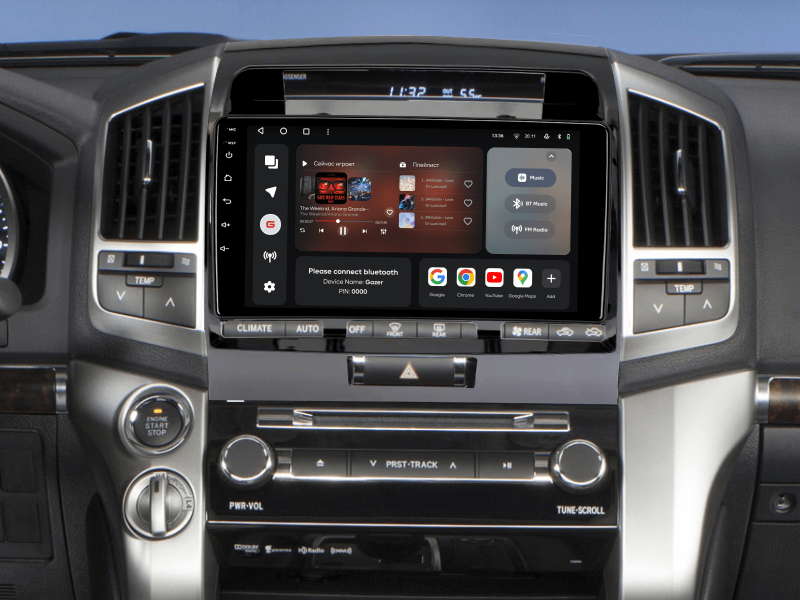 Buy Gazer T6509-TJ200/L Pro Max Multimedia System to Toyota Land Cruiser 200 (J200) 2007-2015