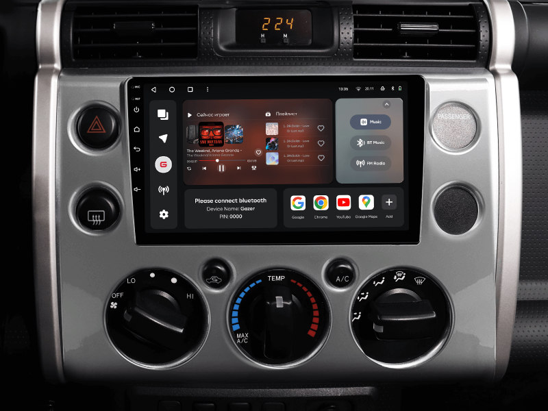 Купить Мультимедійна система Gazer T6509-XJ10 PRO MAX до Toyota FJ Cruiser (XJ10) 2006-2020