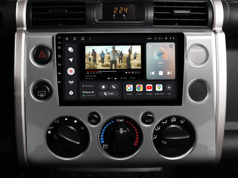 Купить Мультимедійна система Gazer T6509-XJ10 PRO MAX до Toyota FJ Cruiser (XJ10) 2006-2020