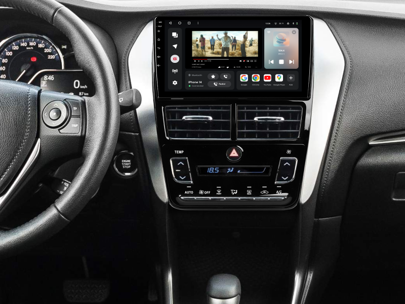 Buy Gazer T6509-XP150 Pro Max Multimedia System to Toyota Yaris (XP150), VIOS 2017-2020