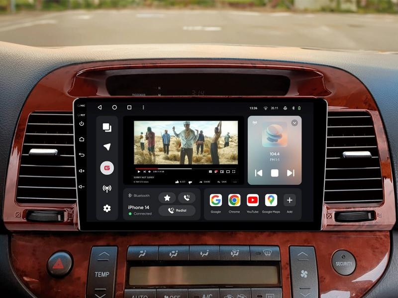 Buy Gazer T6509-XV30 Pro Max Multimedia System to Toyota Camry 5 (XV30) 2001-2006