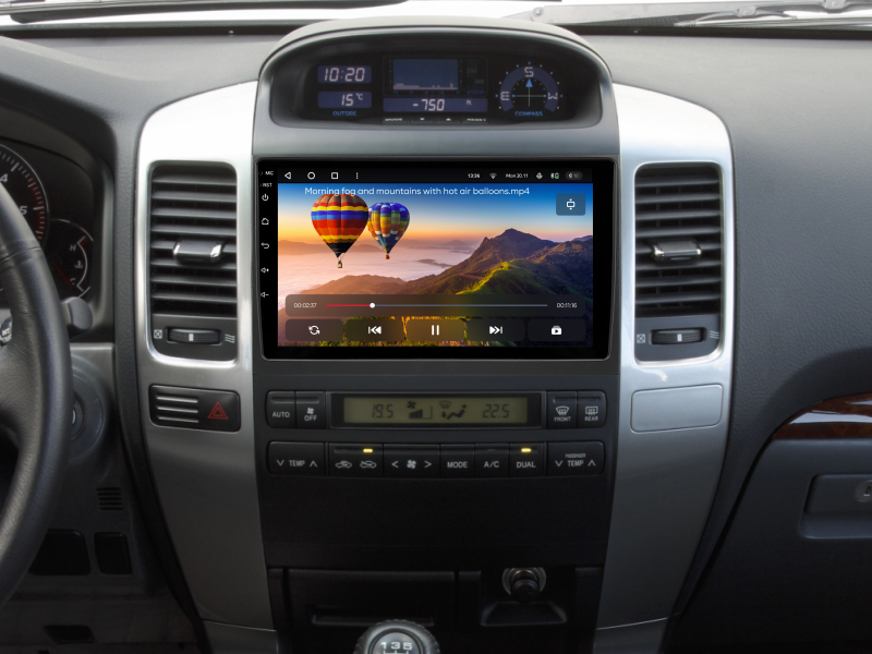 Buy Gazer T6809-J120 Pro Max Multimedia System to Toyota Land Cruiser Prado 3 (J120) 2002-2009