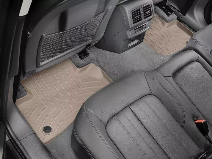Купить Ковры резиновые задние бежевые WeatherTech для Audi Q5 2018+ 4511462