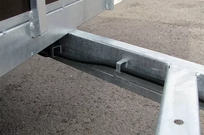 Buy Passing trailer Sarmat 3515-2, spring