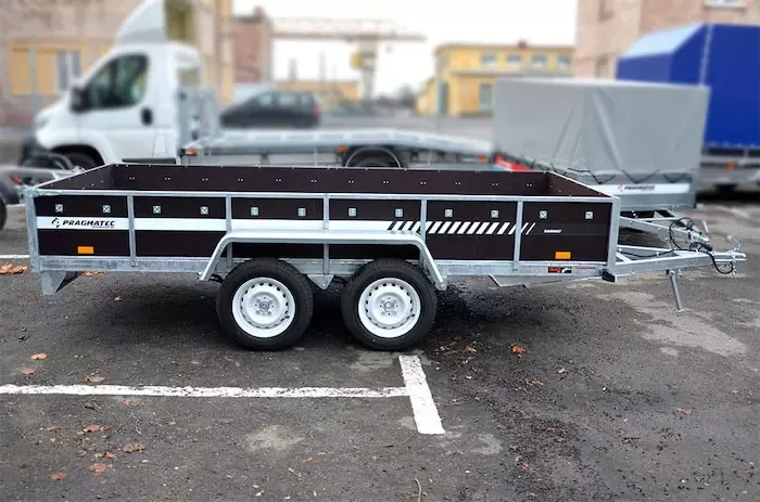 Buy Passing trailer Sarmat 3515-2, spring