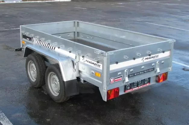Buy Sarmat's passenger trailer galvanized sides